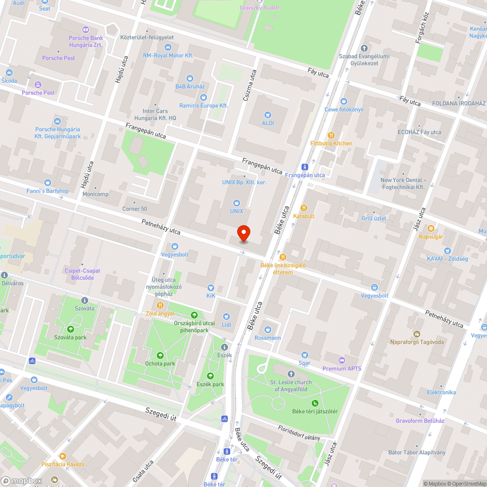 Állandó parkolás az új járdán és zöldsávban bejelentés helye