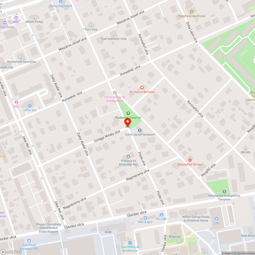 Tönkretett zöldfelületek bejelentés helye