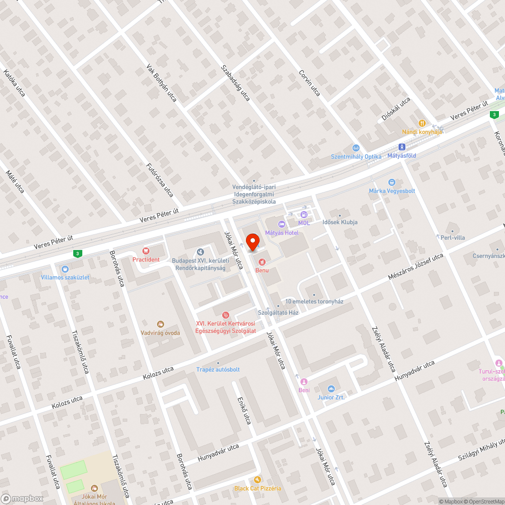 Szétkopott postaláda bejelentés helye