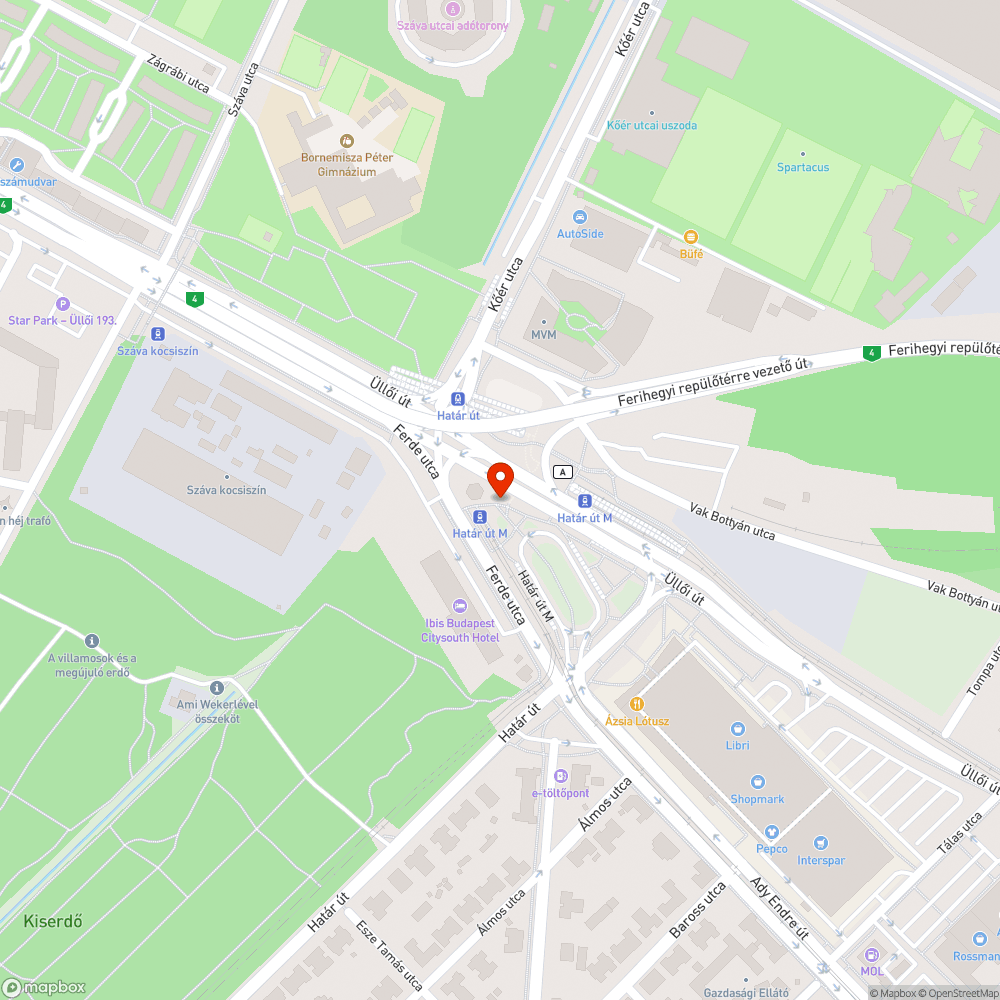 Rossz a megálló nevének a kiírása bejelentés helye