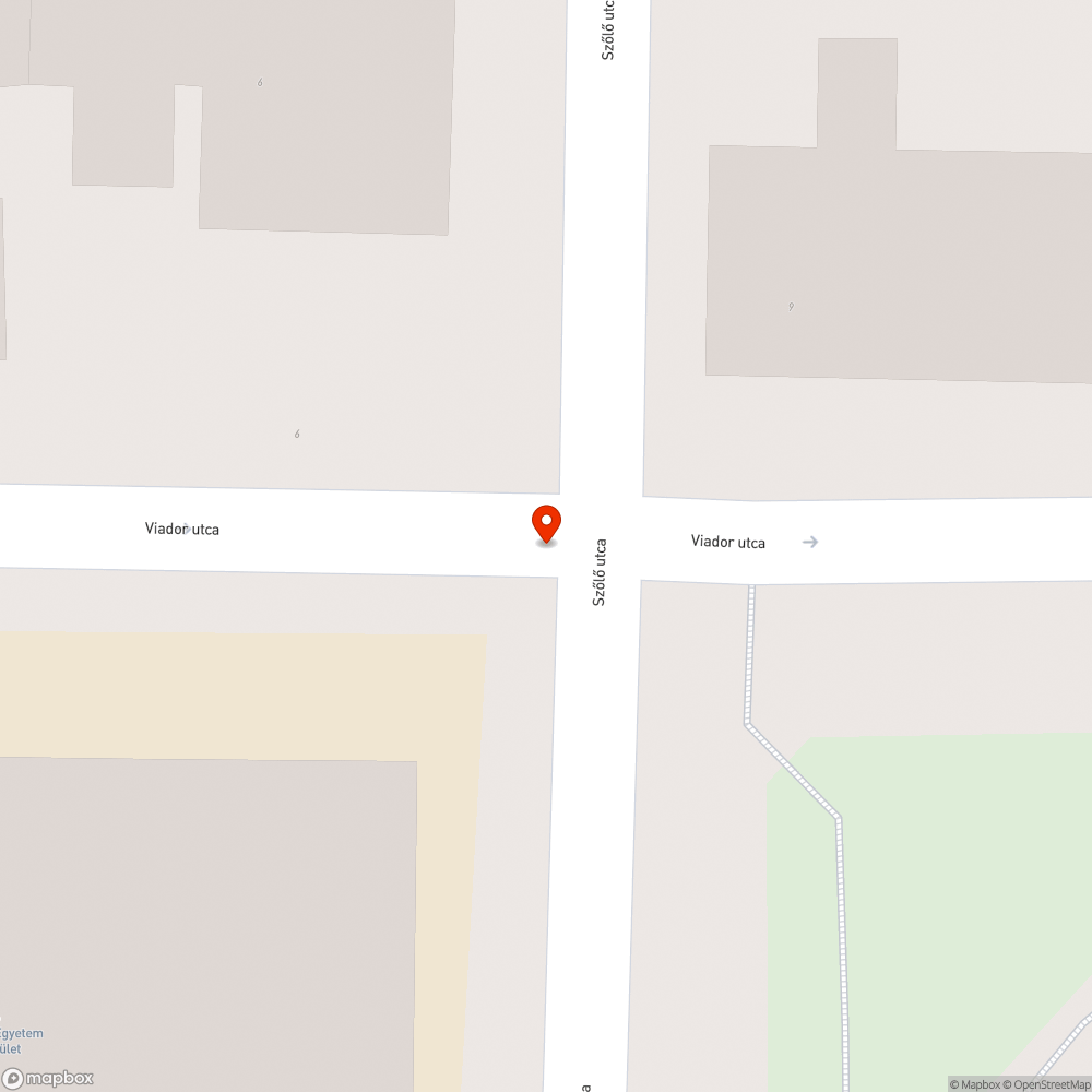 Megdőlt tábla bejelentés helye