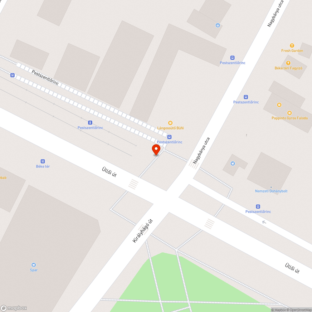 Nyitott elektromos doboz Béke tér bejelentés helye