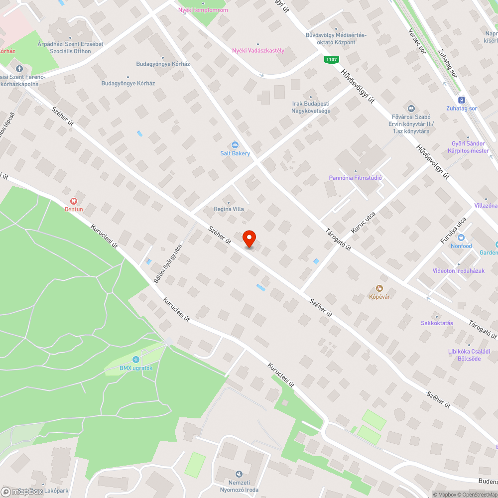 Gyorshajtás Tárogató, Széher, Kuruclesi út bejelentés helye