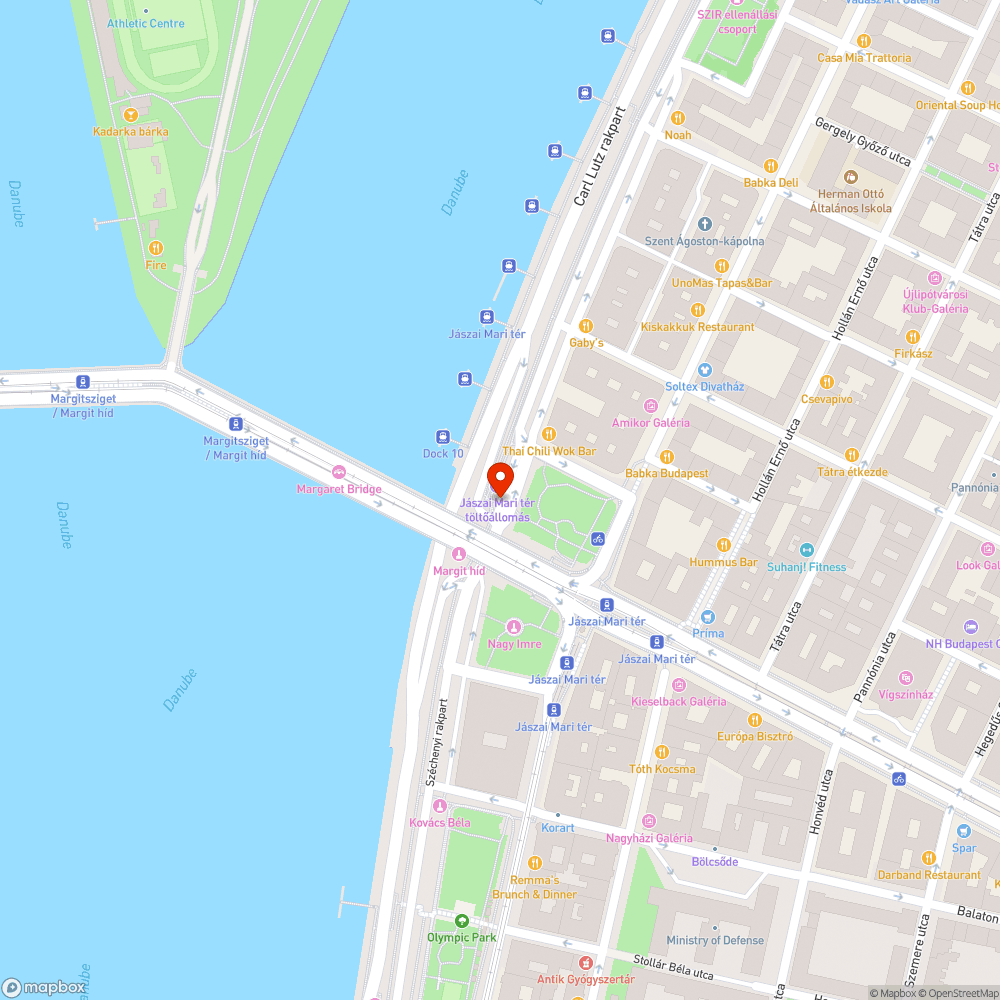 Rakpart lezárva bejelentés helye