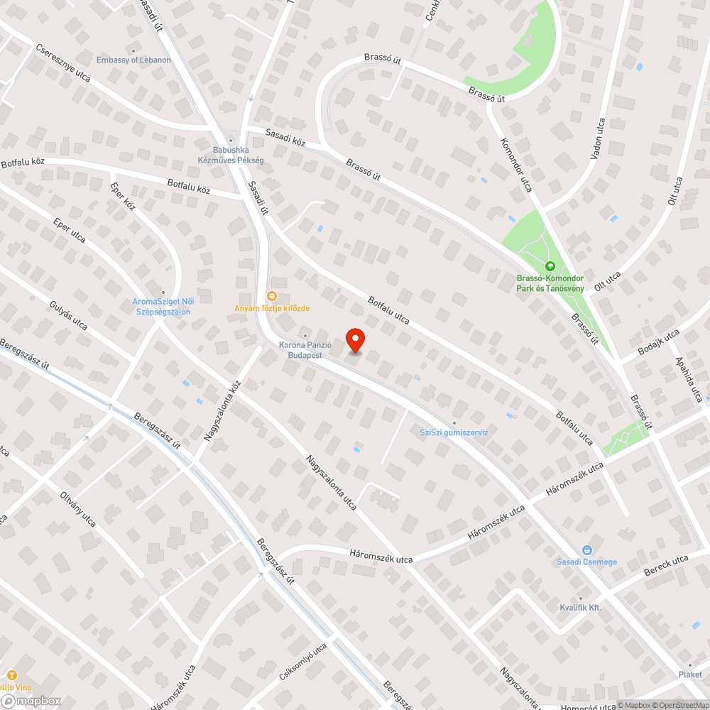 fedél bejelentés helye