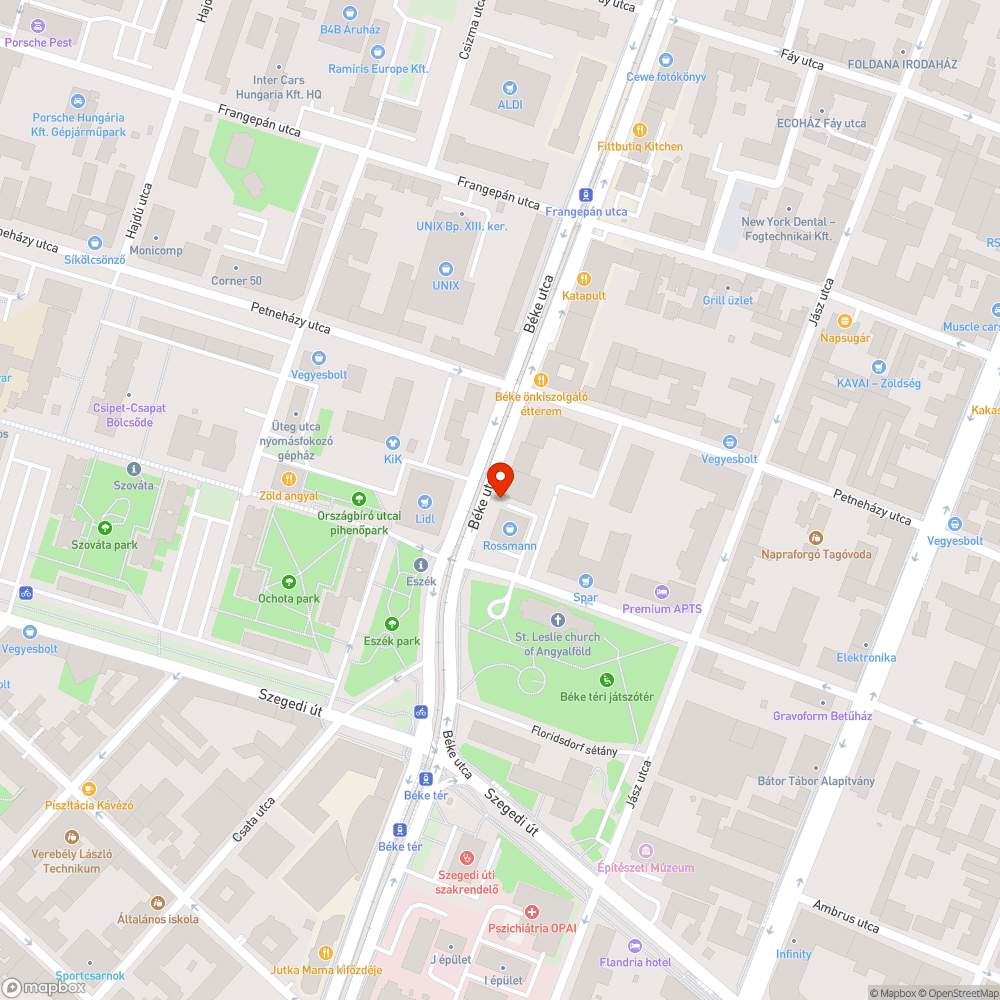 Állandó járdán parkolás és zöldsávon közlekedés bejelentés helye