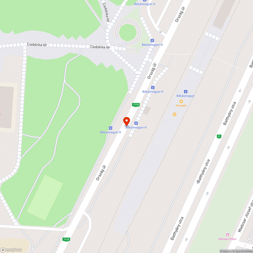 Eldugult víznyelő bejelentés helye