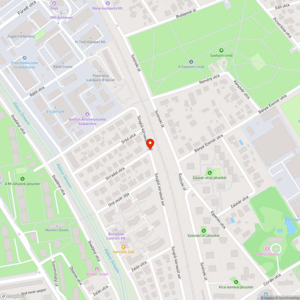 Illegális szemét bejelentés helye