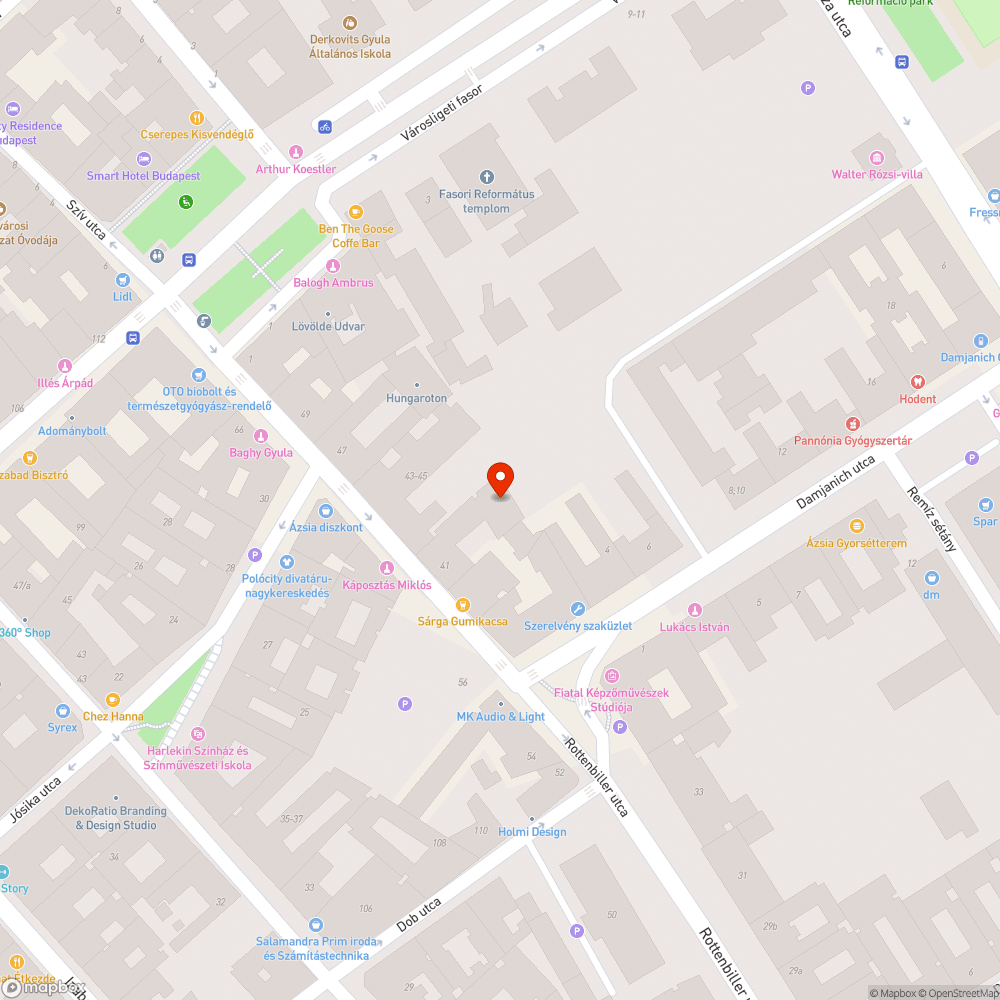 Kopás bejelentés helye