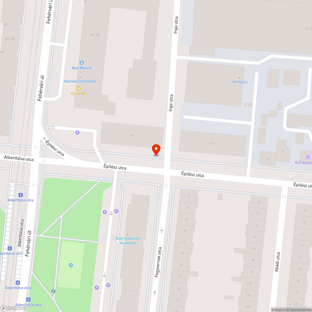 Régi tábla bejelentés helye