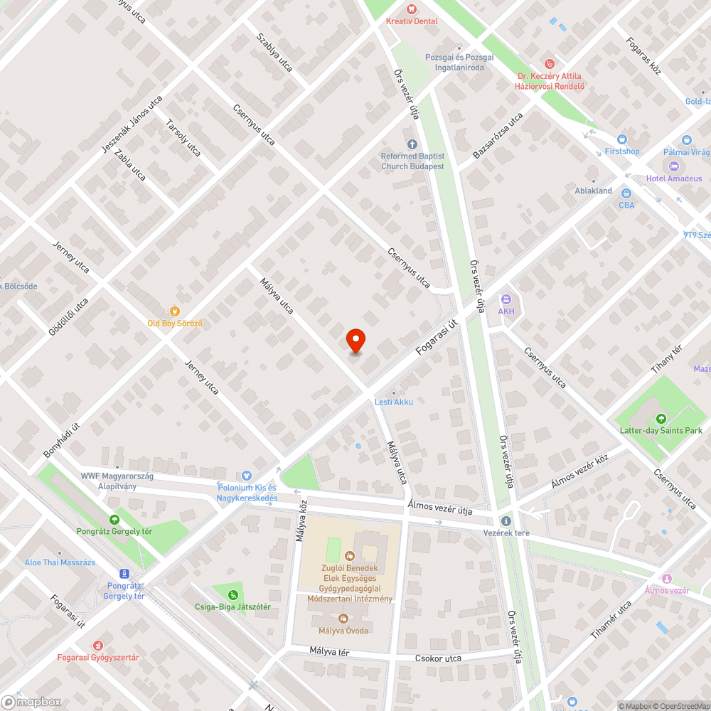 Beszakadt fedlap bejelentés helye