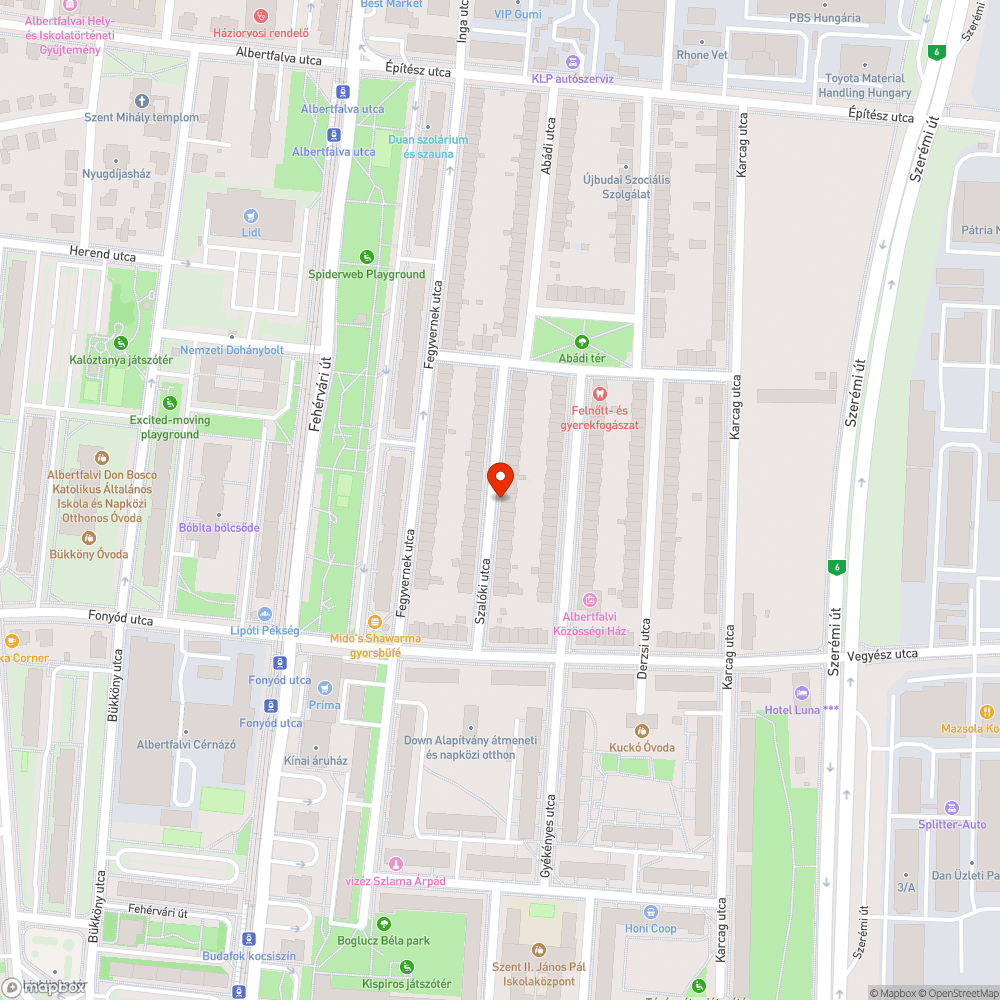 Besüllyedt fedlap bejelentés helye