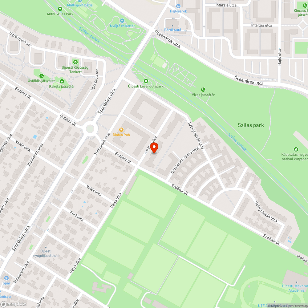 Csöpögő tűzcsap bejelentés helye