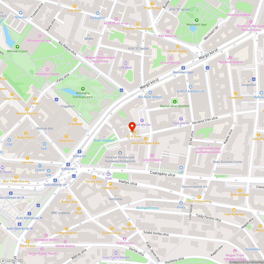 Gigapocsolya a Varsanyi udvarban bejelentés helye