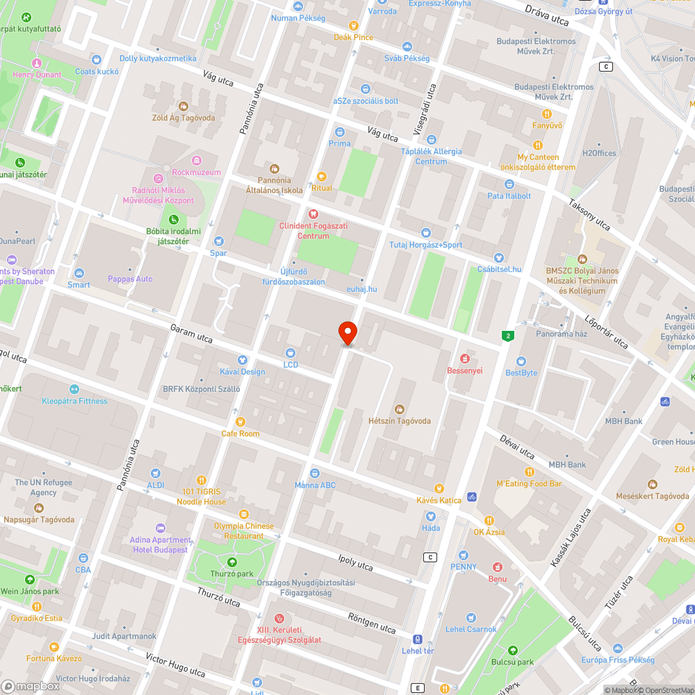 Biciklis forgalom biztonságosabbá és hatékonyabbá tétele bejelentés helye