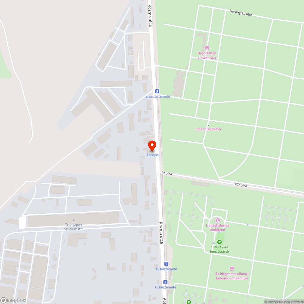 Összegyűlt víz a buszmegálló előtt bejelentés helye