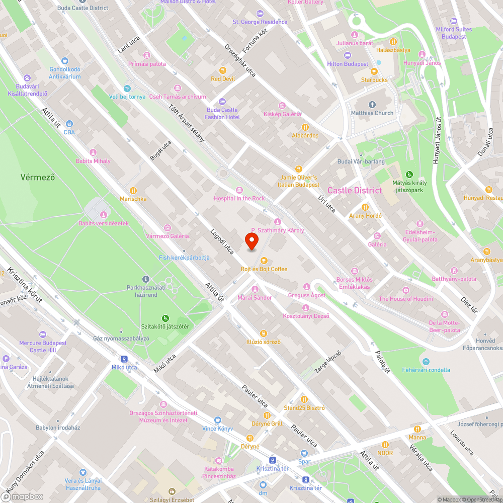 A szobron felirat bejelentés helye