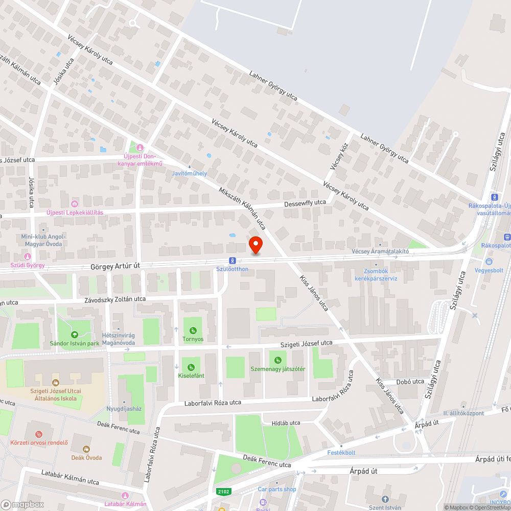 Megcsonkított fák bejelentés helye