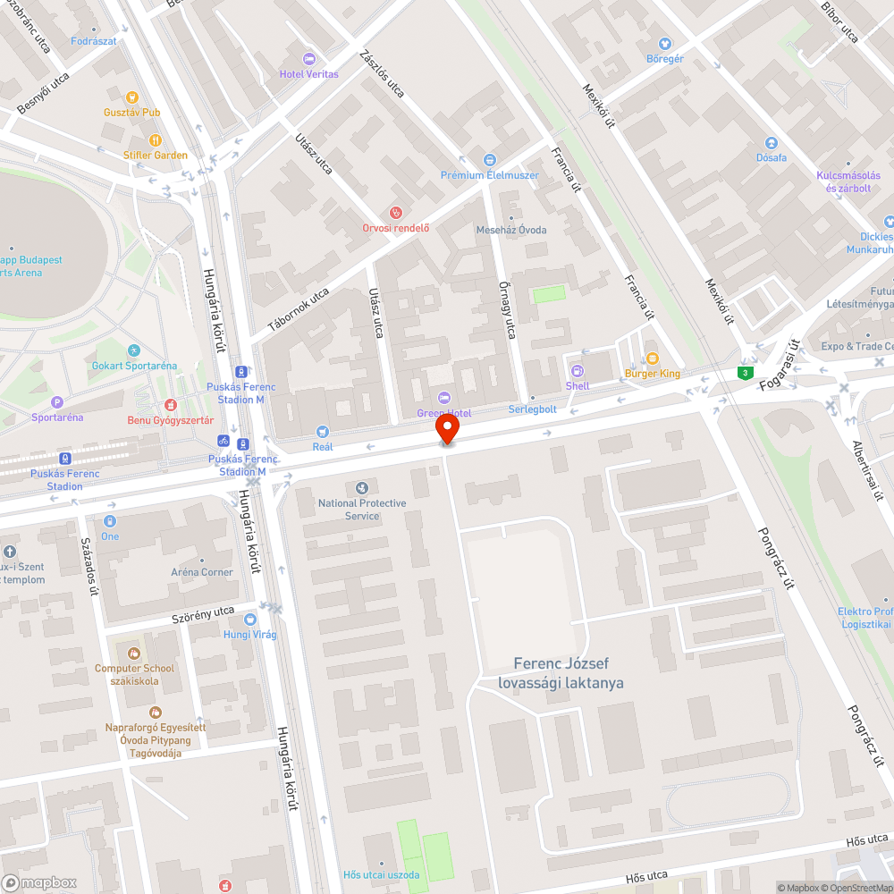 Keresztirányú bordák az úttesten bejelentés helye