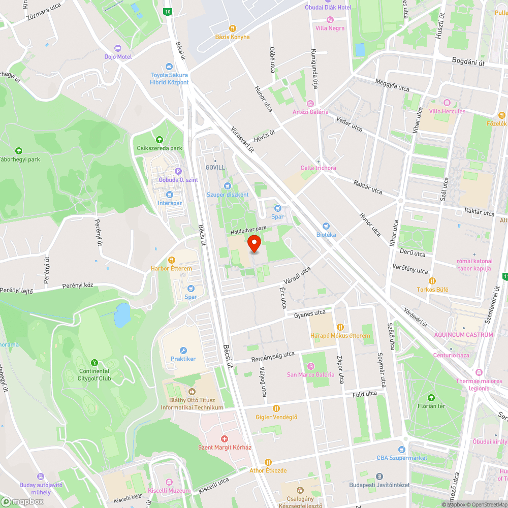 Épület tövében növő fák bejelentés helye