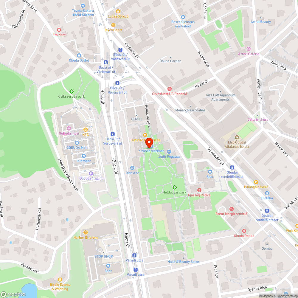 Szemetes a Holdudvar park bejelentés helye