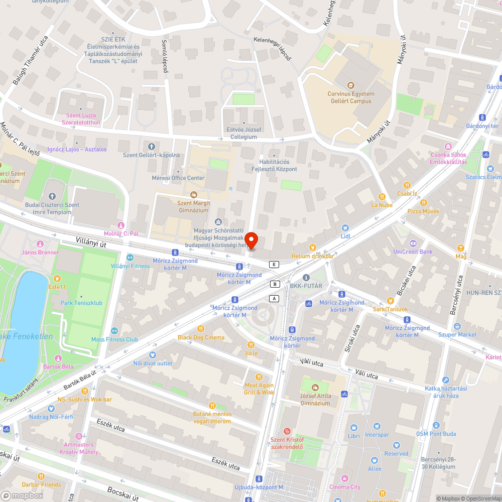 Leesett ajtó bejelentés helye