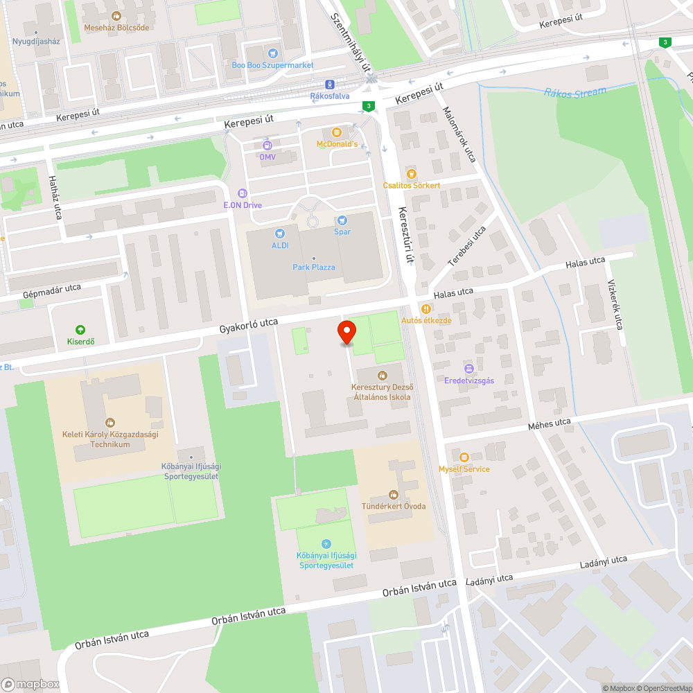 Elhagyatott Swift bejelentés helye