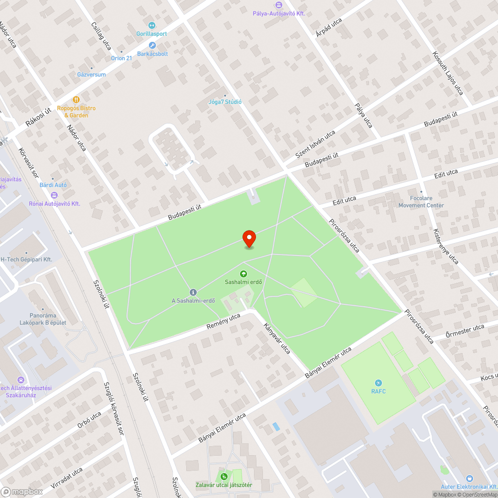 Zajpanasz, köznyugalom zavarása bejelentés helye