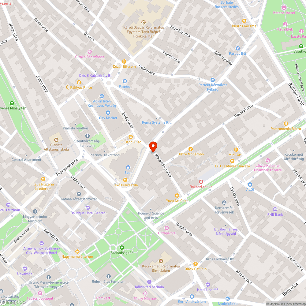 Megsüllyedt víznyelő bejelentés helye