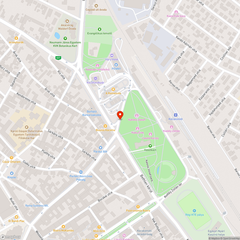 Megsüllyedt és eltömődött víznyelő bejelentés helye