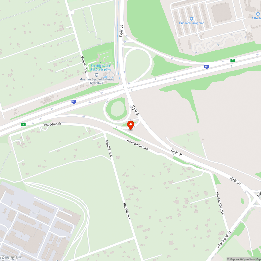 Elhagyott Skoda Octavia bejelentés helye