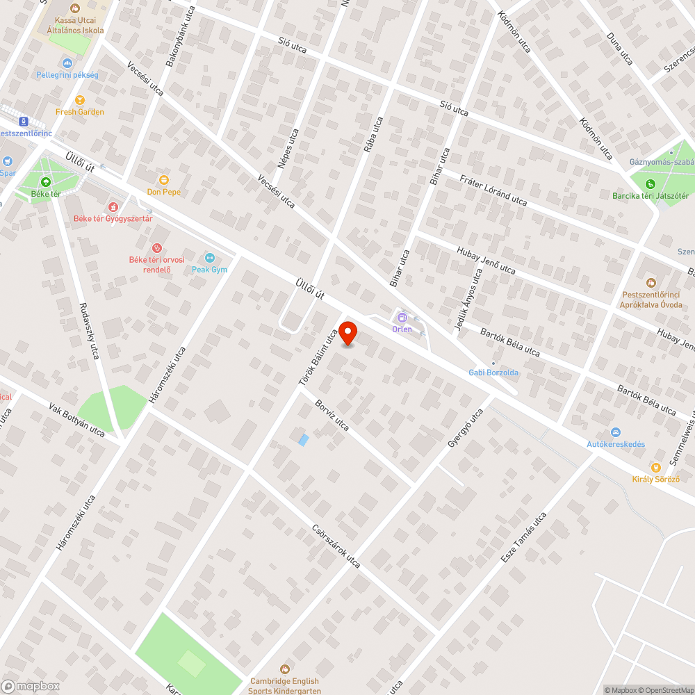 Fedlap kerettel kiáll a járdából bejelentés helye