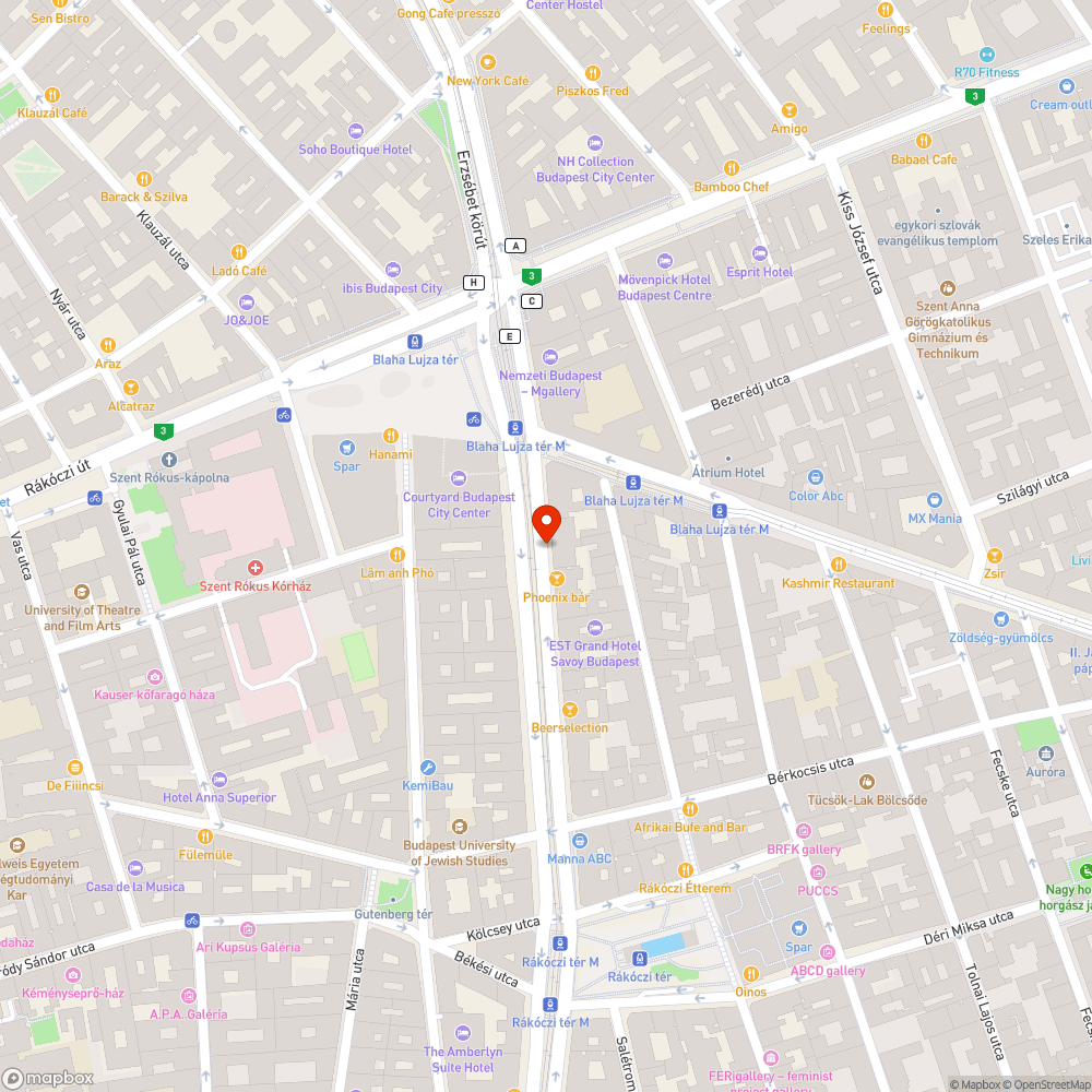 Buszmegállóban parkolás bejelentés helye