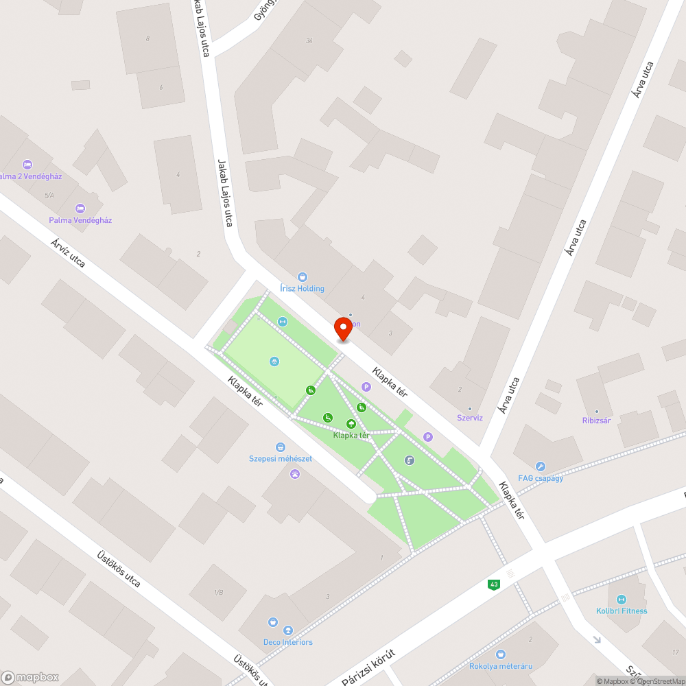 Járda hibája bejelentés helye