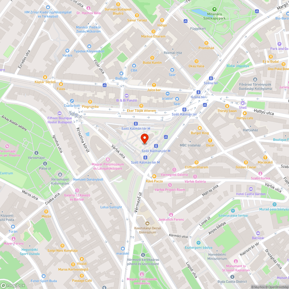 Széll Kálmán tér lift bejelentés helye