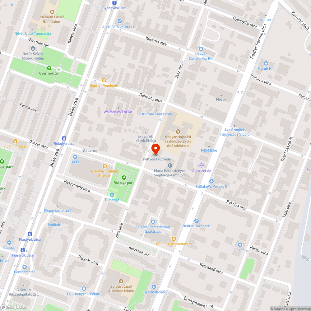 Megsüllyedt fedlap bejelentés helye