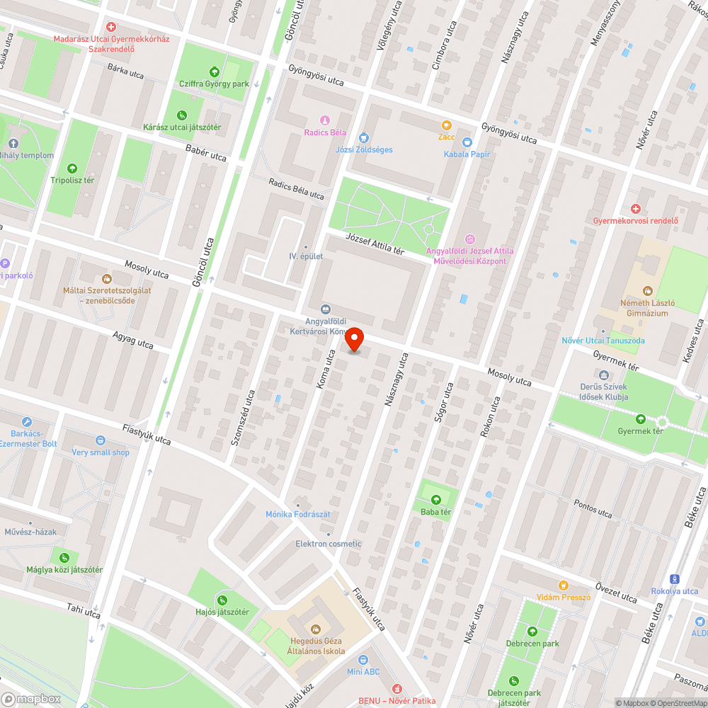 Fedlap kiáll a járdából bejelentés helye