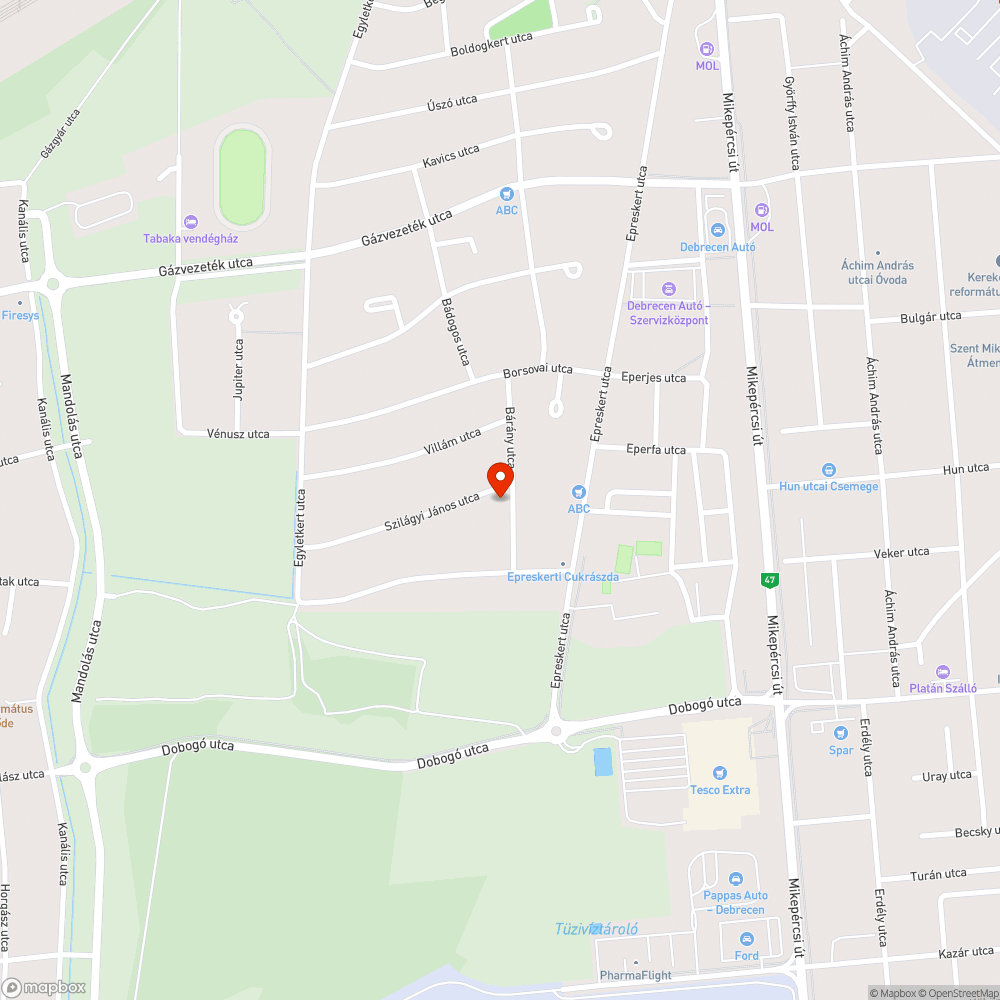 Illegális törmelék közterületen bejelentés helye