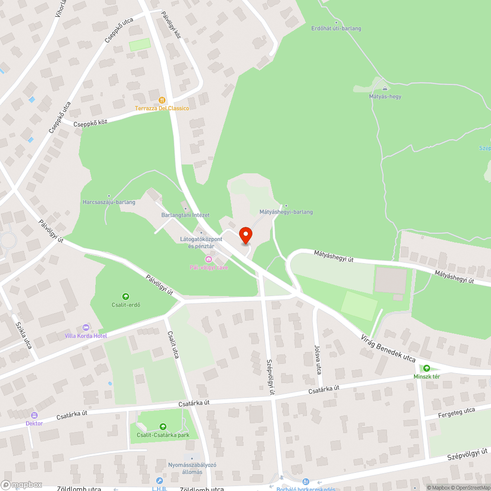 Szemét bejelentés helye