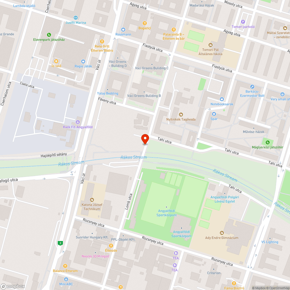 Beszakadt járdaszegély bejelentés helye