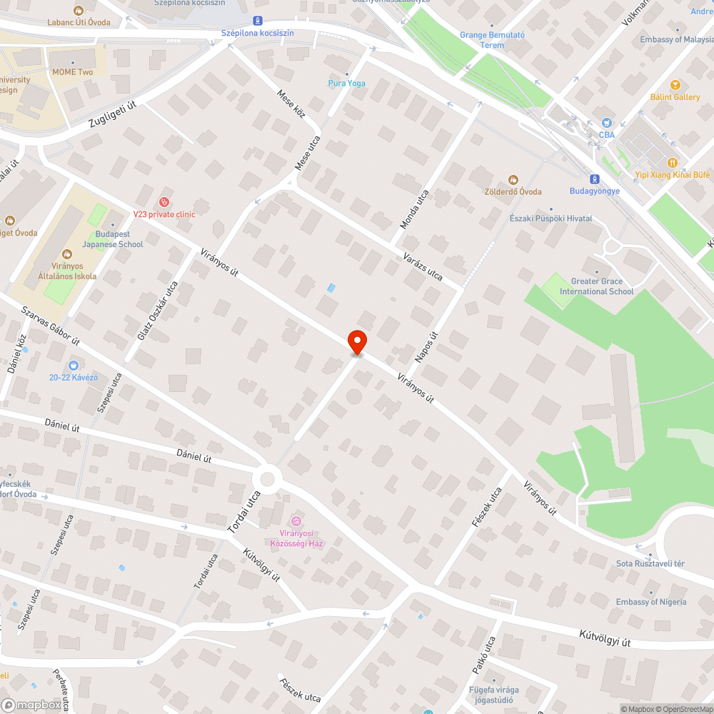 Megrongálódott lépcső bejelentés helye