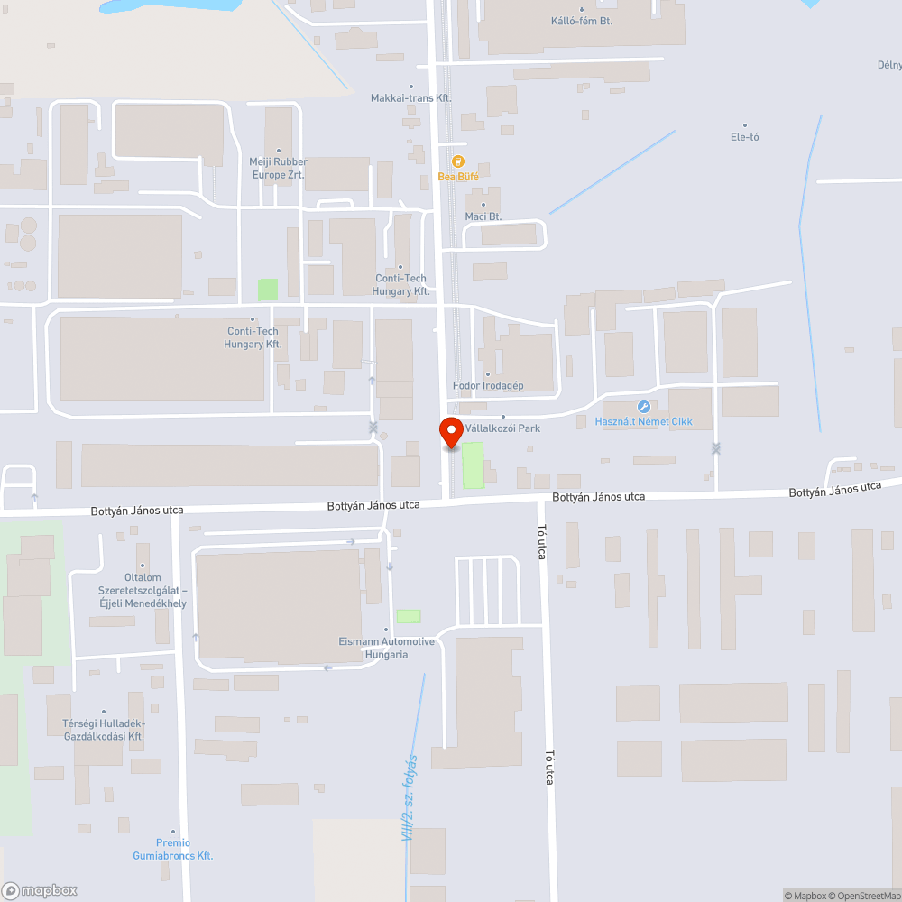 Szemetes városrész bejelentés helye