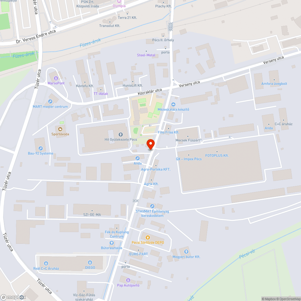 Beszakadt aknafedél bejelentés helye