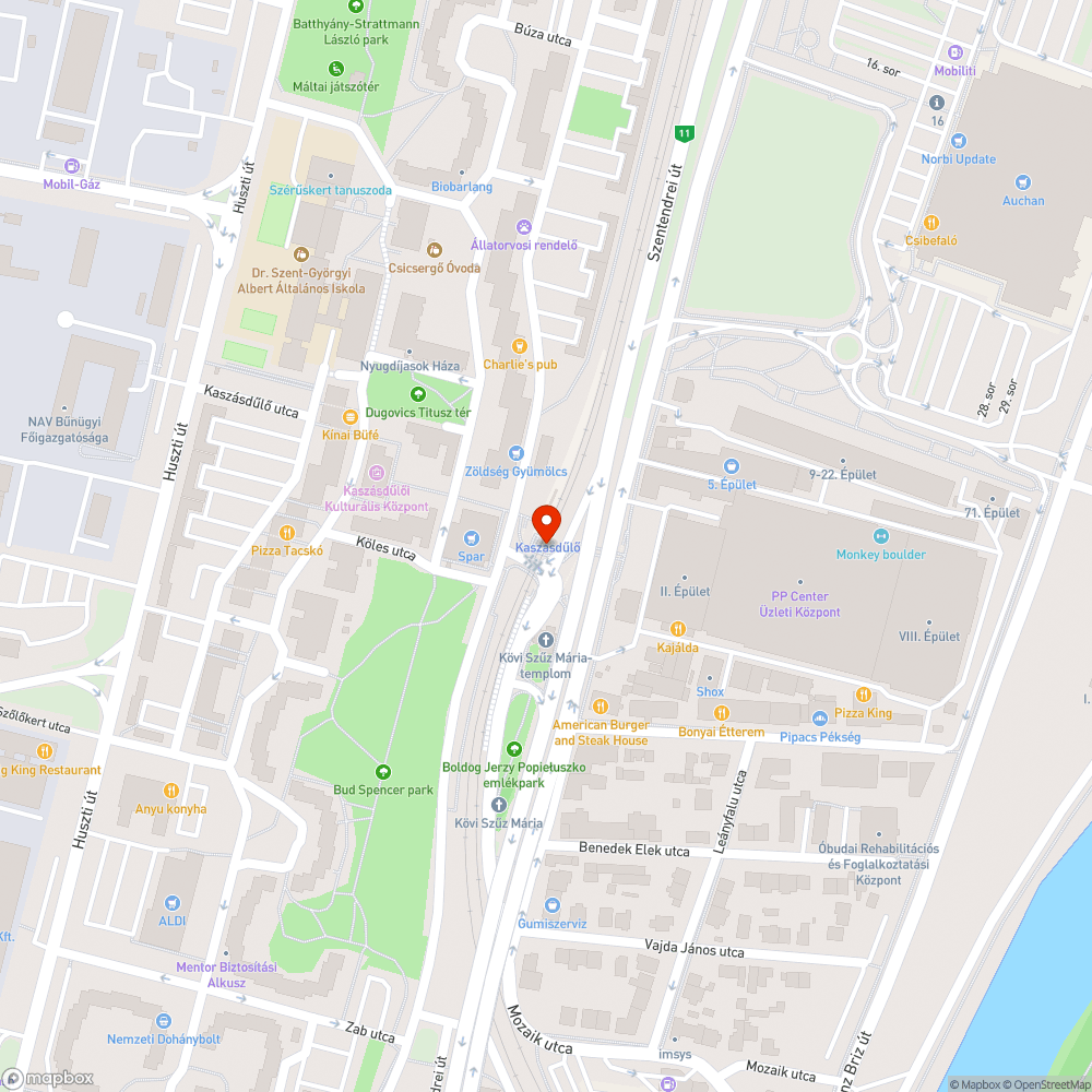 H5-ös HÉV bejelentés helye