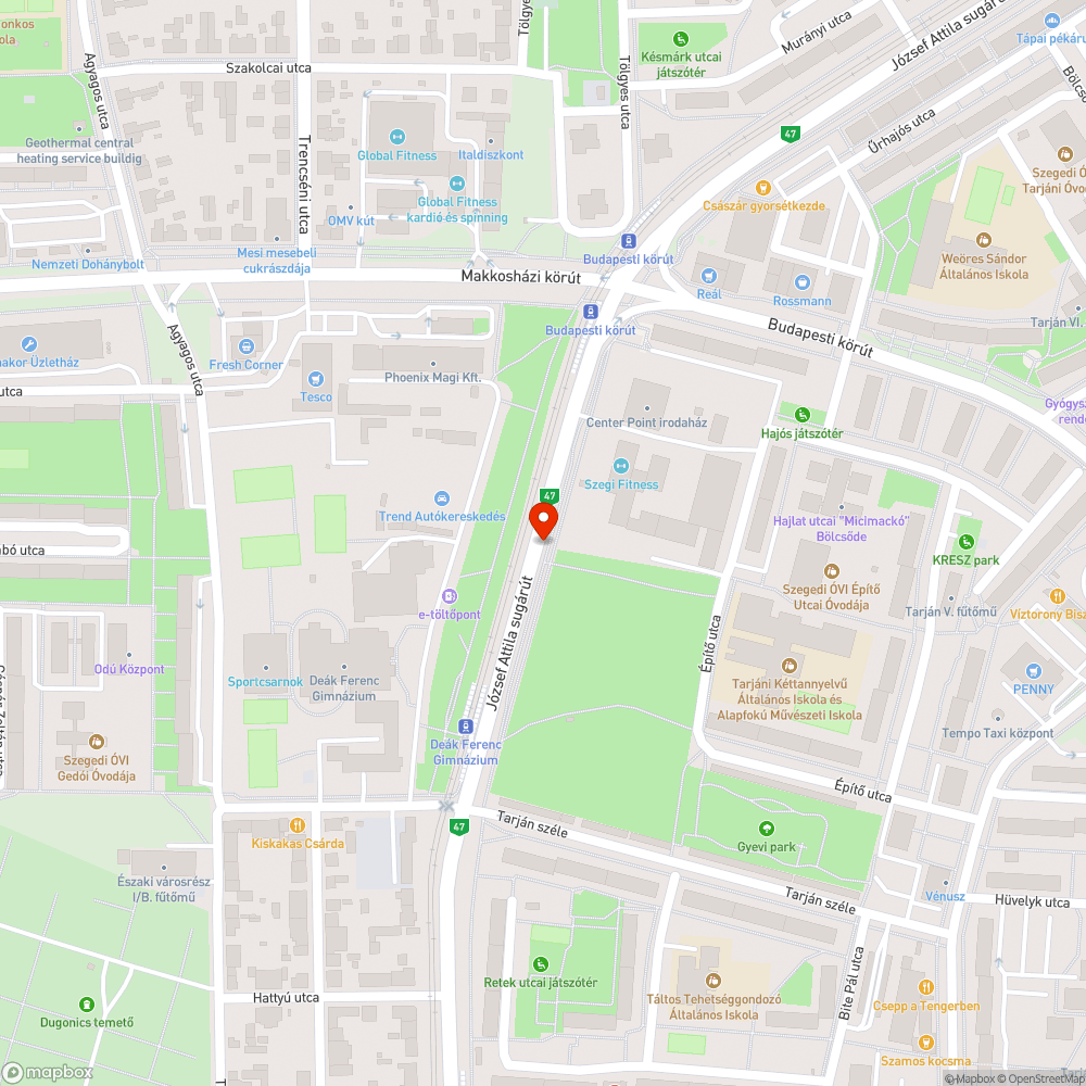 Elhagyott Honda bejelentés helye