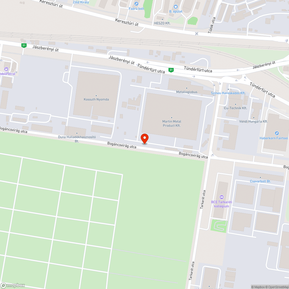 Tönkrement , oldalán lyukas közmű bejelentés helye