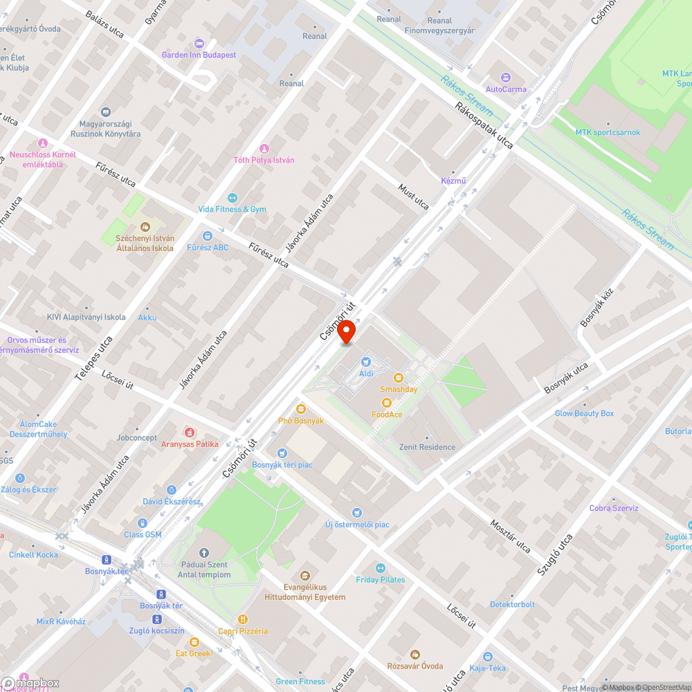 Bosnyák tér építkezés balesetveszélyes allapota bejelentés helye