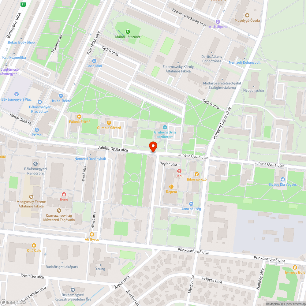 Rossz állapotú telefonfülke bejelentés helye