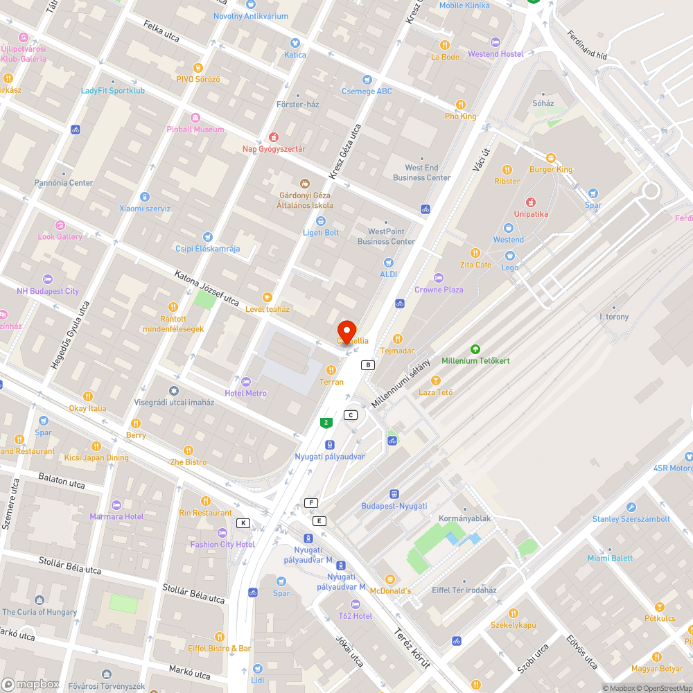 Retkes, rozsdás, telekakált telefonfülke bejelentés helye