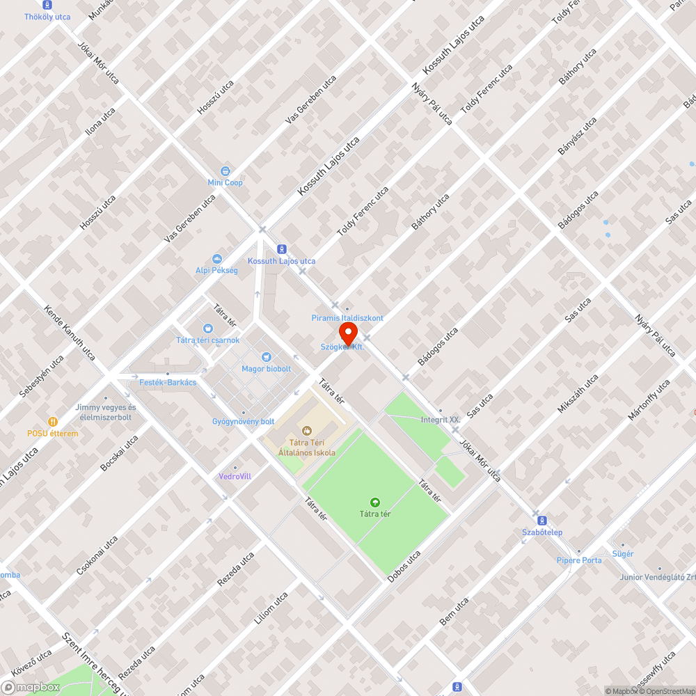 Fatuskók bejelentés helye